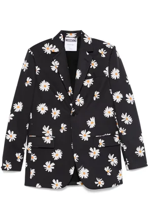 Moschino Sakko mit Blumen-Print