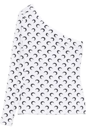 Marine Serre Asymmetrisches Crescent Moon Top