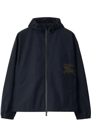 Burberry Kapuzenjacke mit Logo-Applikation