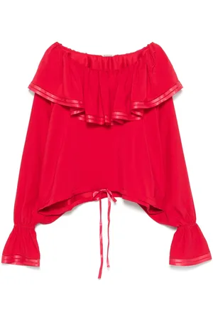 BODE Claret Bluse