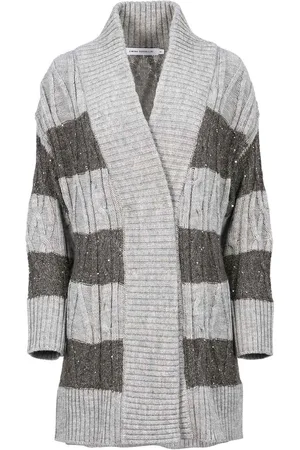 SIMONA CORSELLINI Gestreifter Cardigan