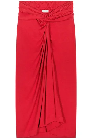 DRIES VAN NOTEN Geraffter Rock