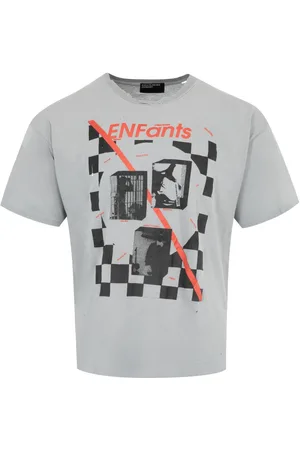 ENFANTS RICHES DEPRIMES Kariertes T-Shirt