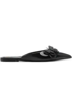 VALENTINO GARAVANI Slipper mit Schmetterling-Applikation