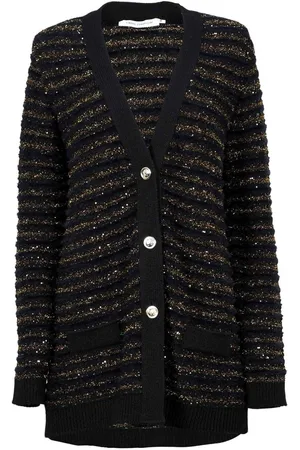 SIMONA CORSELLINI Gestreifter Cardigan