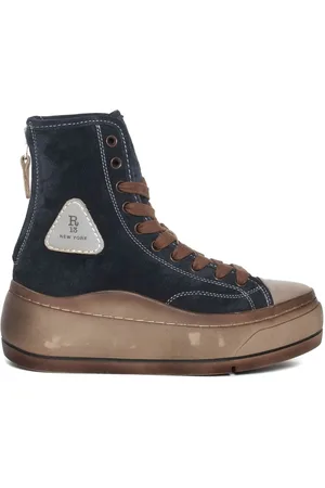 R13 Tall Kurt Sneakers im Used-Look