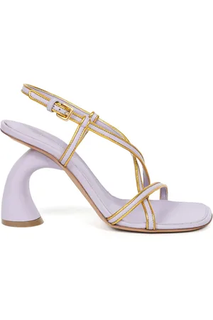 DRIES VAN NOTEN Sandalen mit goldfarbenen Details