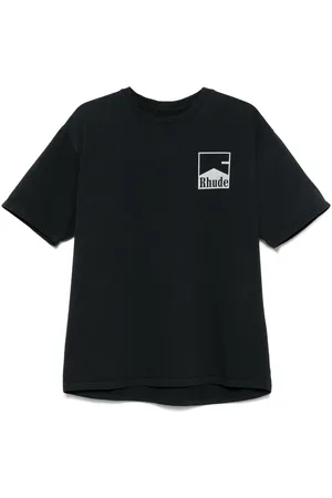 Rhude T-Shirt mit Zickzackmuster