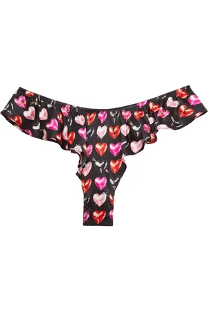 FLEUR DU MAL Luxe Flutter Tanga