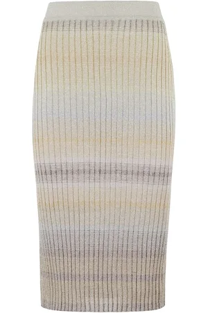 Missoni Midirock aus geripptem Strick
