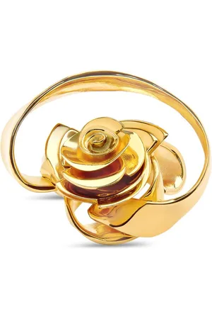 Oscar de la Renta Ring mit Blumendetail