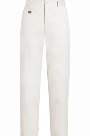 Dolce & Gabbana Hose mit Logo-Schild