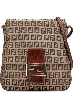 Fendi 2000-2010 Zucchino Canvas Umhängetasche