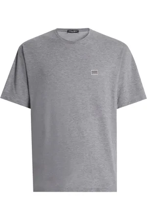 Dolce & Gabbana T-Shirt mit Logo-Schild