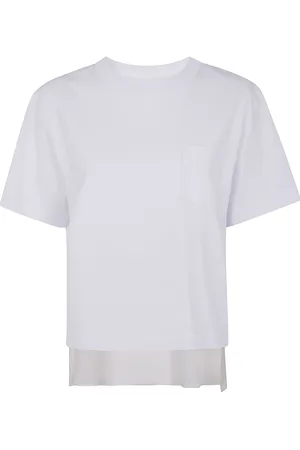 SACAI T-Shirt im Jersey-Style
