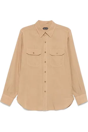 Tom Ford Klassisches Twill-Hemd