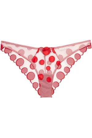 FLEUR DU MAL Gepunktete Shorts