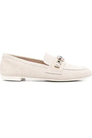 Casadei Loafer mit Kristallen