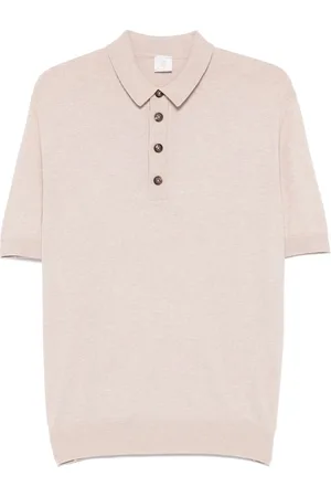 ELEVENTY Meliertes Poloshirt