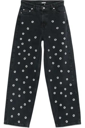 ROTATE Jeans mit hohem Bund