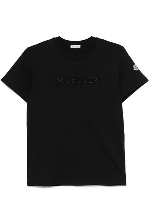 Moncler T-Shirt mit Logo-Stickerei