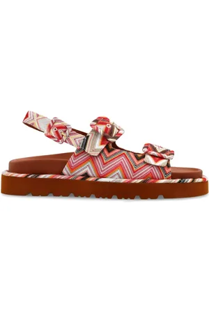 Missoni Gemusterte Sandalen
