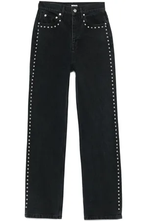 ROTATE Jeans mit hohem Bund