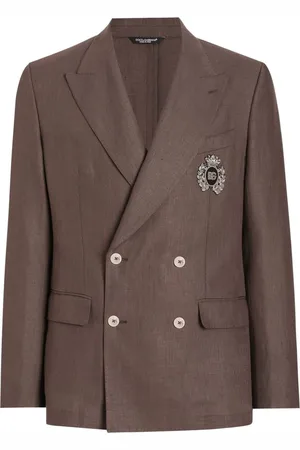 Dolce & Gabbana Blazer mit Wappenapplikation
