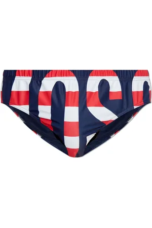 Moschino Badehose mit Logo-Print