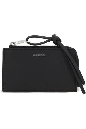 Jil Sander Giro Clutch aus Leder