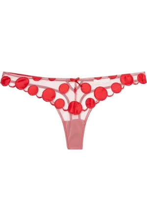 FLEUR DU MAL Gepunktete Shorts