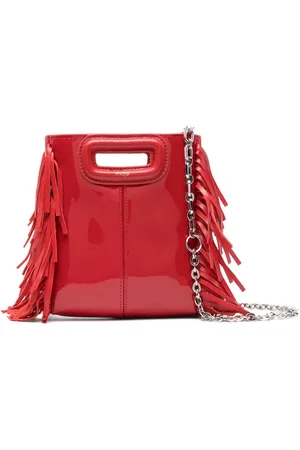 Maje Mini-Tasche mit Fransen