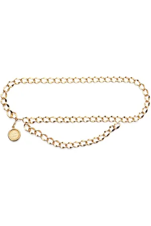CHANEL 1980-1990s CC Mark Kettengürtel