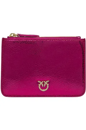 Pinko Portemonnaie im Metallic-Look