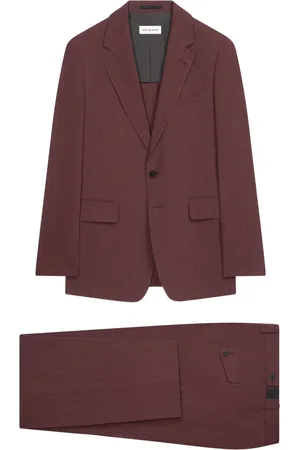 DRIES VAN NOTEN Anzug mit fallendem Revers