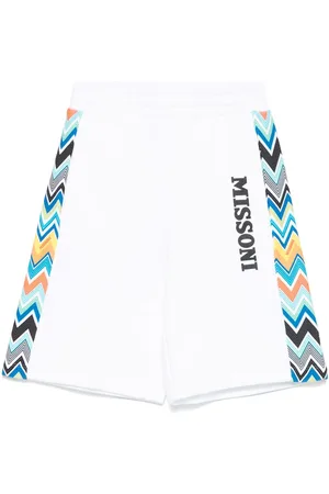 Missoni Joggingshorts mit Zickzack-Print