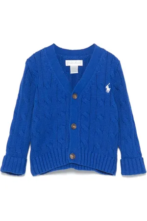 Ralph Lauren Cardigan mit Zopfmuster