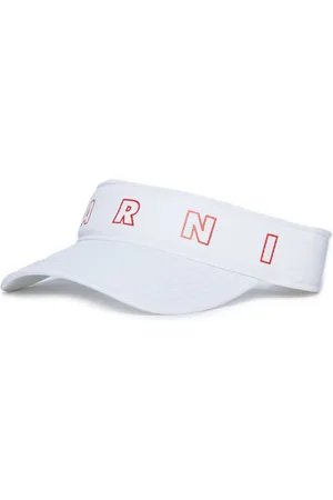 Marni Sonnenblende mit Logo-Print