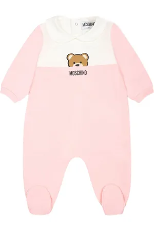 Moschino Pyjama mit Logo-Print