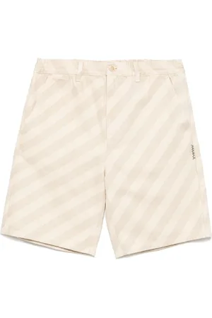 Marni Gestreifte Jeans-Shorts