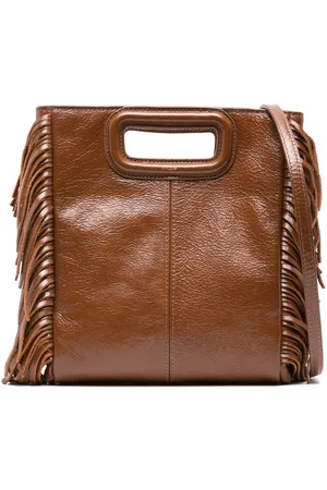 Maje Handtasche mit Fransen