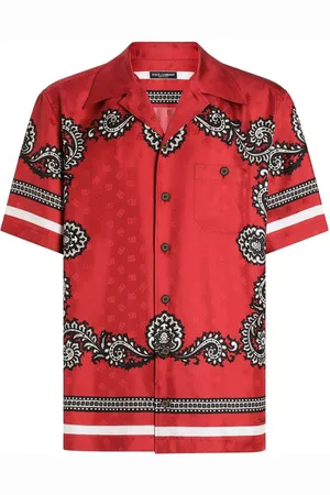 Dolce & Gabbana Hemd mit Bandana-Print