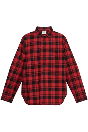 Vetements Kariertes Hemd