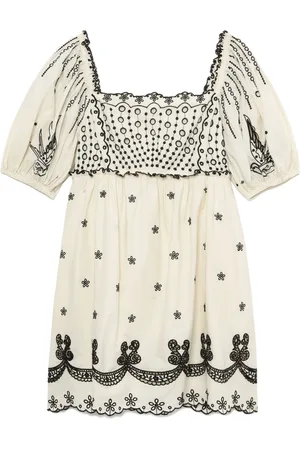 SEA Besticktes Minikleid