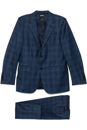 Ermenegildo Zegna Karierter Anzug