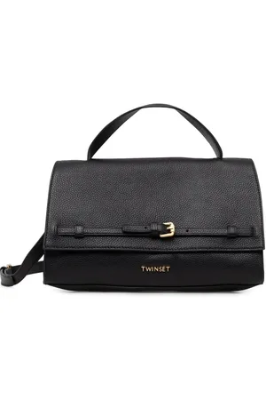 Twin-Set Handtasche mit Logo-Schriftzug