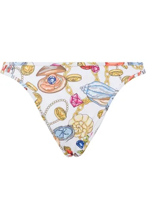 Moschino Bikinihöschen mit Muschel-Print