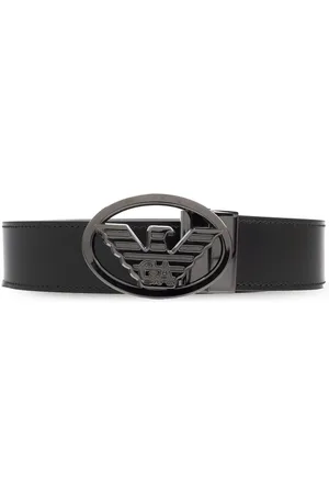 Emporio Armani Gürtel mit Adler-Schnalle