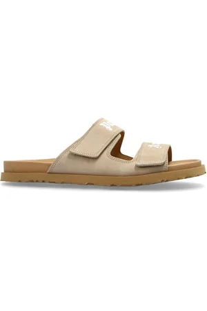 Palm Angels Pantoletten mit Logo-Print