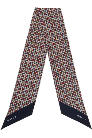 Bally Microflowers Seidenschal